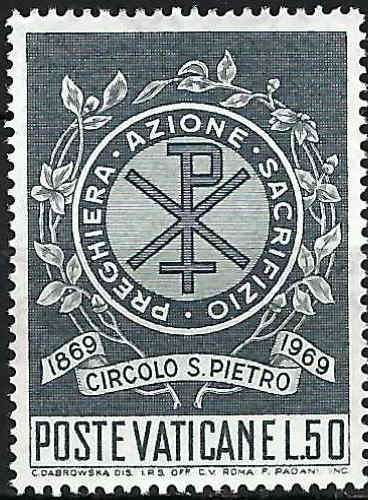 Vatican - 1969 - Y & T n° 495 - MH