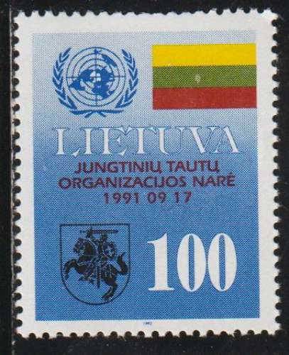 LITUANIE 1992 - Y&T  N° 426**