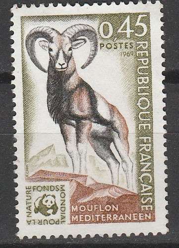 France 1969  YT 1613 Mouflon