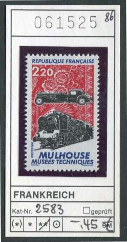 France 1986 - Michel 2583 - Yvert 2450  - ** neuf mnh - 