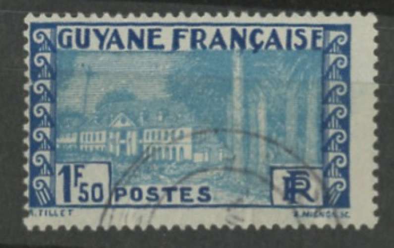 GUYANE oblitéré N° 127