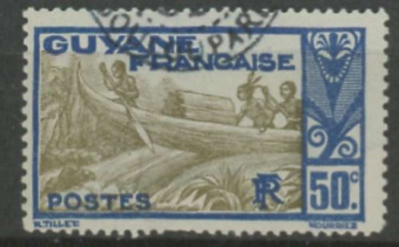 GUYANE oblitéré N° 120