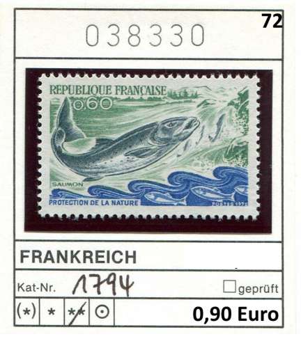 France 1972 - Michel 1794  - Yvert 1693 - ** mnh neuf -