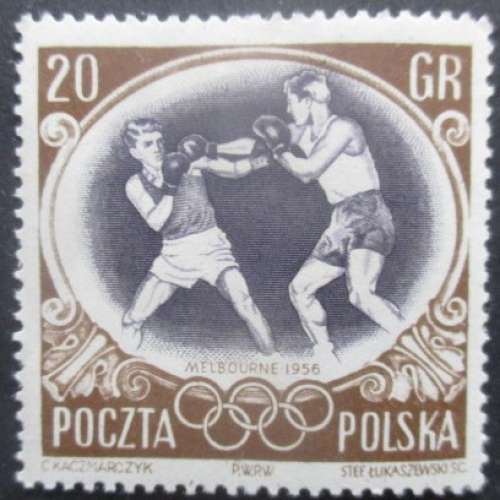 POLOGNE N°872 Jeux olympiques de Melbourne 1956 neuf *