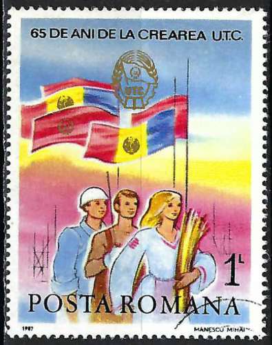 Roumanie - 1987 - Y & T n° 3726 - O.