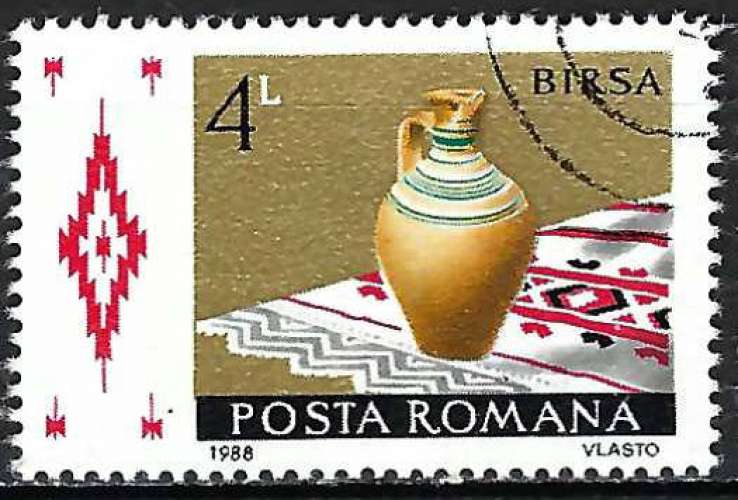 Roumanie - 1988 - Y & T n° 3796 - O.