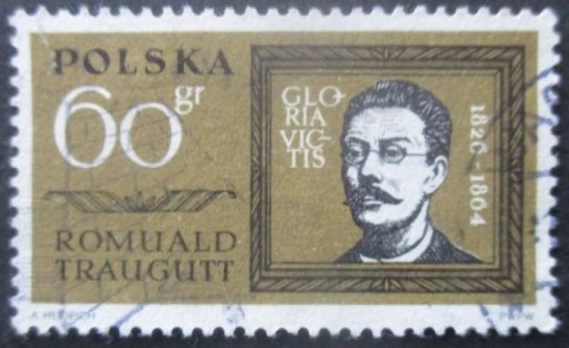 POLOGNE N°1176 Romuald Traugutt oblitéré