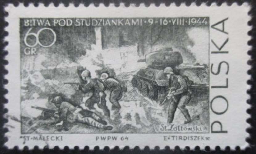 POLOGNE N°1393 oblitéré