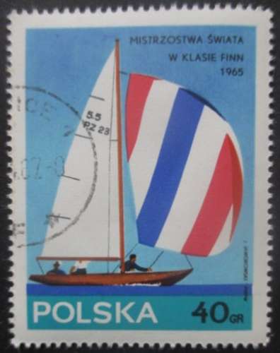 POLOGNE N°1441 Voile oblitéré