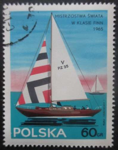 POLOGNE N°1443 Voile oblitéré