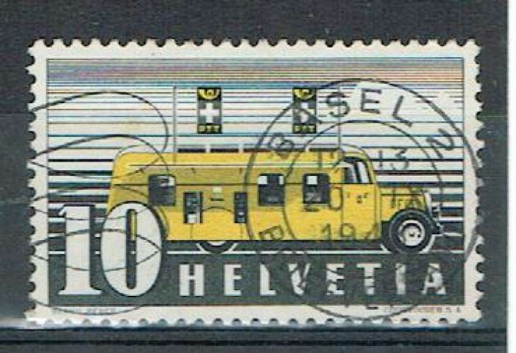 SUISSE 1937 - YT 302 OBLITÉRÉ.