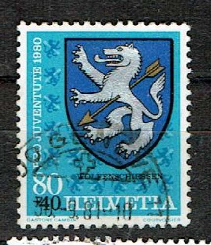 SUISSE 1979 - YT 1099 OBLITÉRÉ.