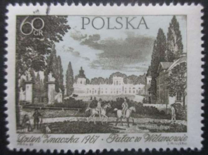 POLOGNE N°1645 Journée du timbre oblitéré