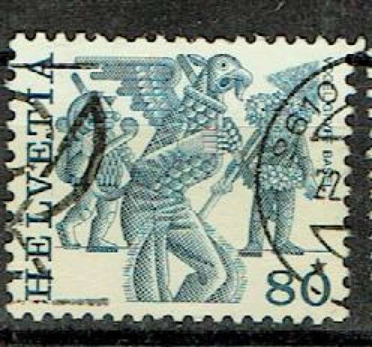 SUISSE 1977 - YT 1040 OBLITÉRÉ.