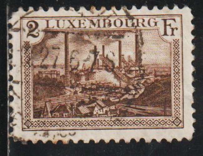 LUXEMBOURG 1924 - Y&T  N° 158