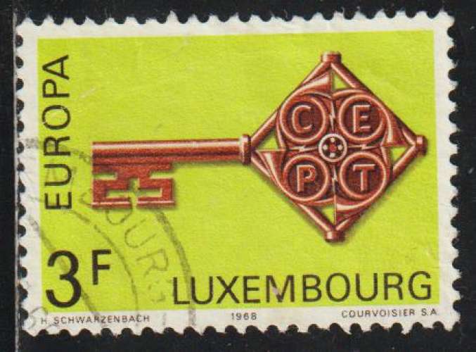 LUXEMBOURG 1968 - Y&T  N° 724