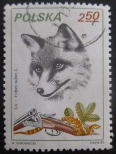 POLOGNE N°2564 Chasse oblitéré