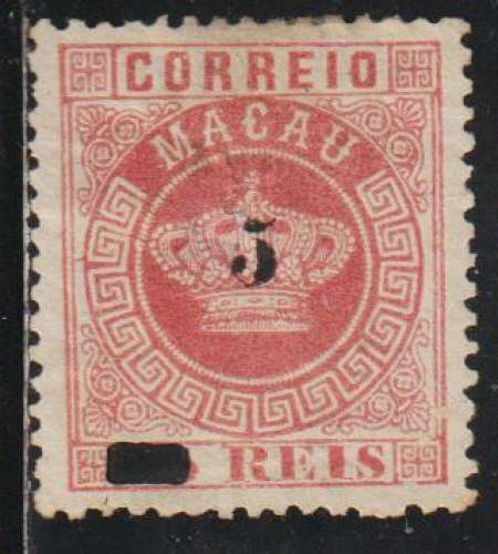 MACAO 1884 - Y&T  N° 11A