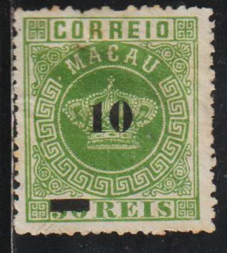 MACAO 1887 - Y&T  N° 23