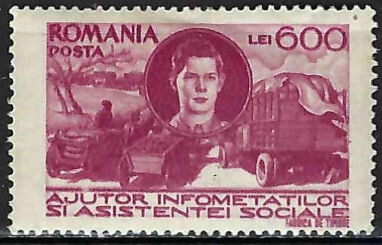 Roumanie - 1947 - Y & T n° 931 - MH