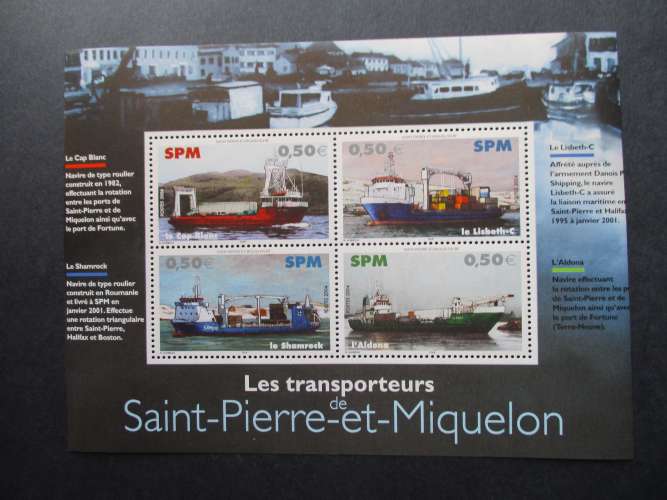 Saint Pierre & Miquelon y & t bloc  n° 10 ** 2004