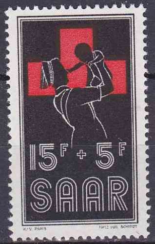 SARRE 1955 NEUF** MNH N° 343