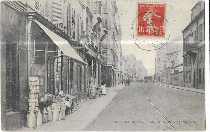 PARIS: rue de la Croix-Nivert - 666 GI