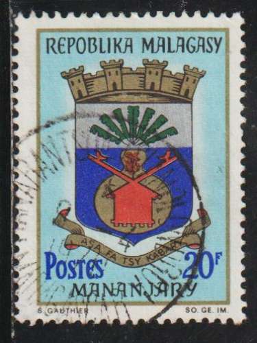 MADAGASCAR 1967 - Y&T  N° 438