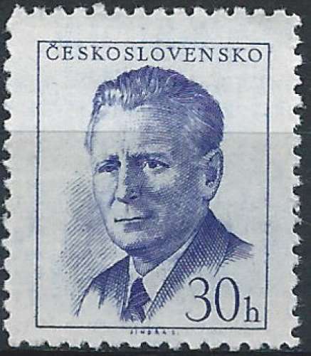 Tchécoslovaquie - 1958-59 - Y & T n° 965 - MNH