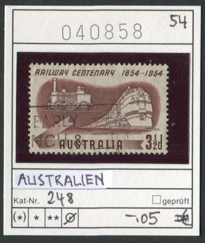 Australie 1954 - Michel 248  - oo oblit. - 