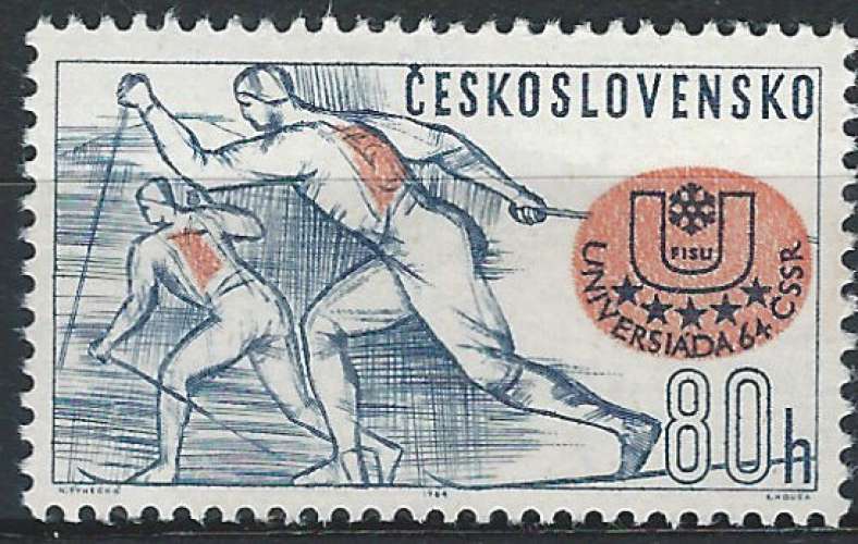 Tchécoslovaquie - 1964 - Y & T n° 1319 - MNH