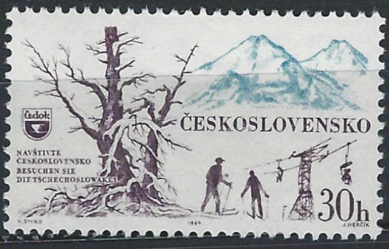 Tchécoslovaquie - 1964 - Y & T n° 1321 - MNH