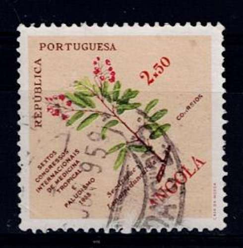 PORTUGAL ANGOLA 1958 - YT 407 OBLITÉRÉ.