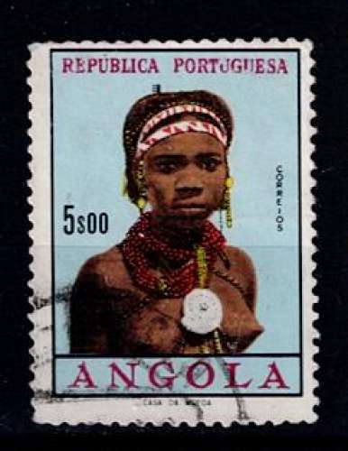 PORTUGAL ANGOLA 1961 - YT 430 OBLITÉRÉ.