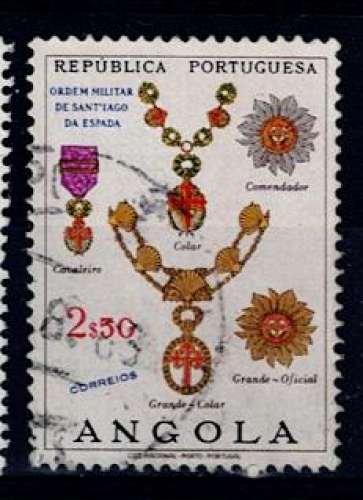 PORTUGAL ANGOLA 1967 - YT 545 OBLITÉRÉ.