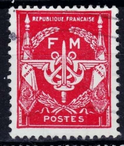 France - Franchise militaire - Y& T N° 12