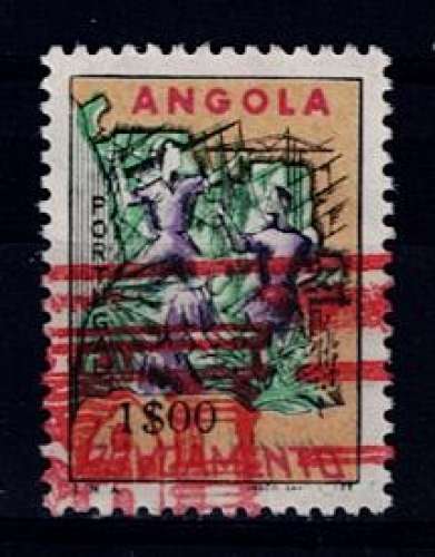 PORTUGAL ANGOLA 1965 - YT TAXE 516 OBLITÉRÉ.