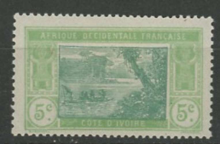 COTE D'IVOIRE neuf *  N° 44   trace de charnière