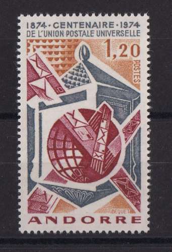 ANDORRE   YT   n° 242    neuf **   1974