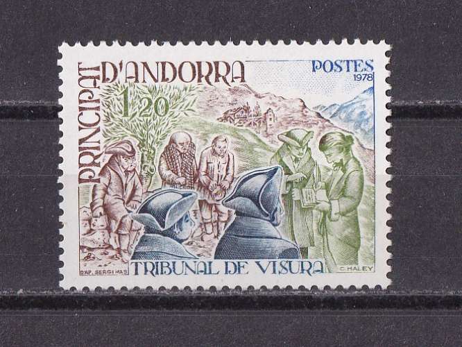 ANDORRE   YT   n° 272    neuf **   1978