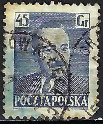 Pologne - 1951 - Y & T n° 595 - O.