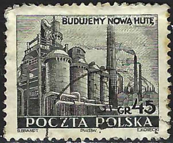 Pologne - 1951 - Y & T n° 603 - O.