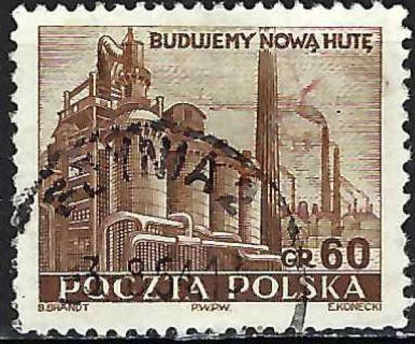 Pologne - 1951 - Y & T n° 604 - O.