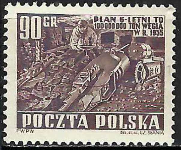 Pologne - 1951 - Y & T n° 625 - MNH