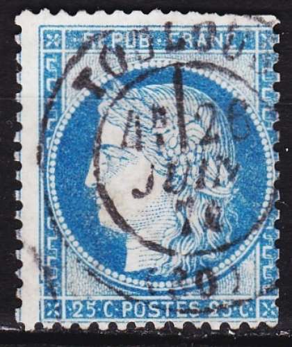 France - Année 1871 - Y& T N° 60A