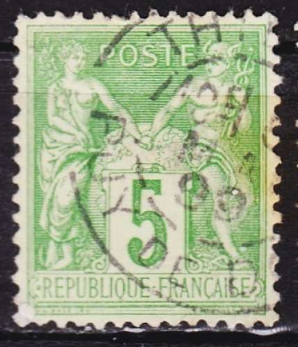 France - Année 1898 - Y& T N° 106