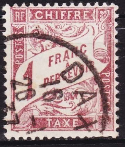 France - Timbres- taxe - Y& T N° 40