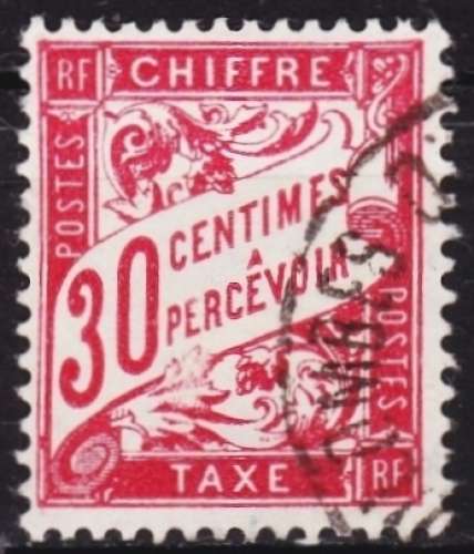 France - Timbres- taxe - Y& T N° 34