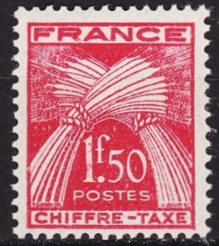 France - Timbres- taxe - Y& T N° 71*