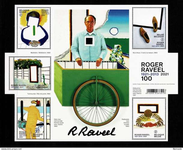 Belgique  Raveel 2021 VF 14,3 €   F4969